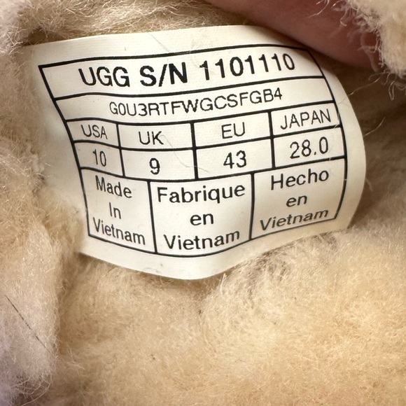 UGG Men's Ascot Slipper SZ 10 - Picture 9 of 9